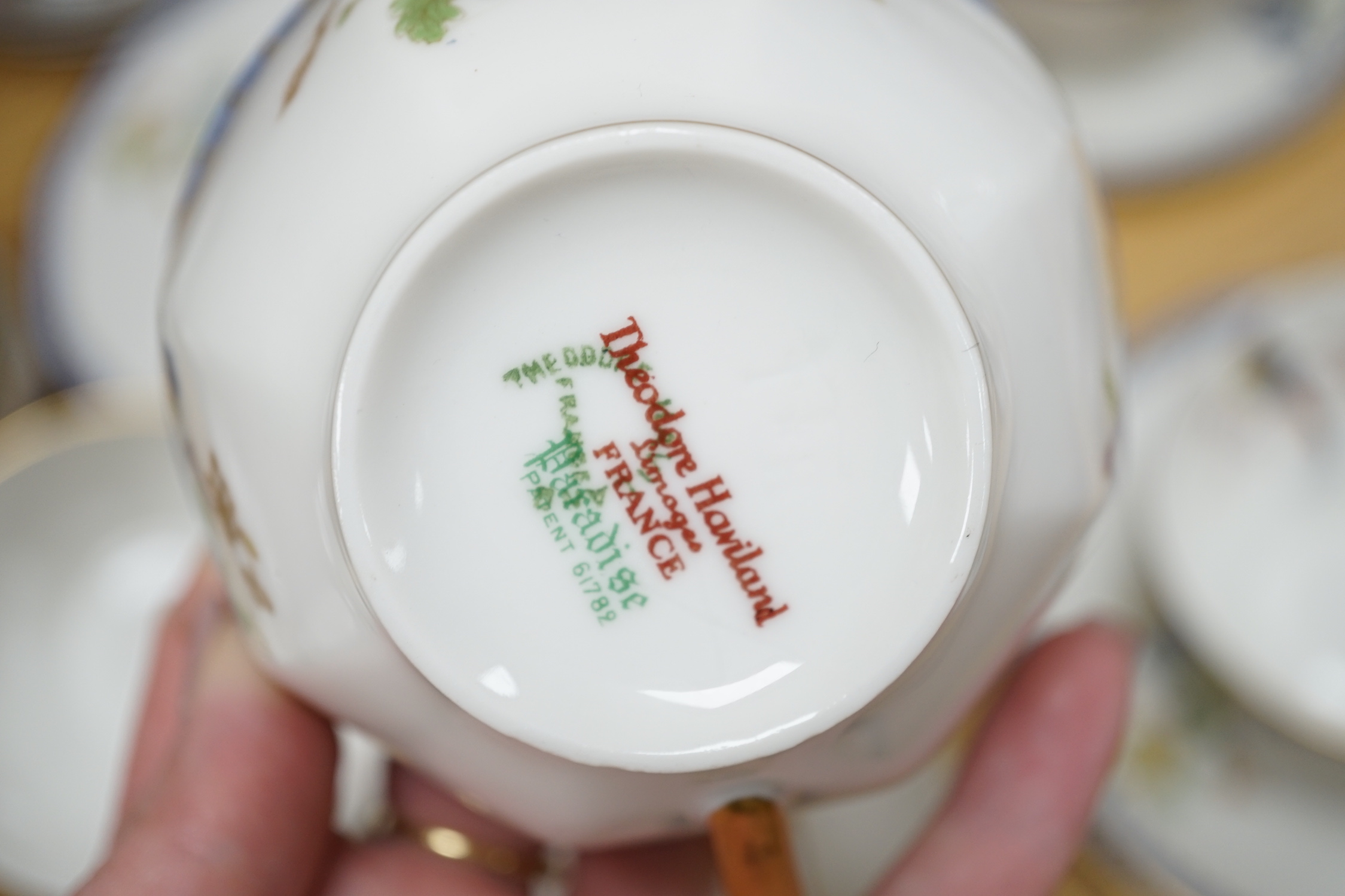 A Theodore Haviland ‘Paradise’ Limoges tea, coffee and part dinner service